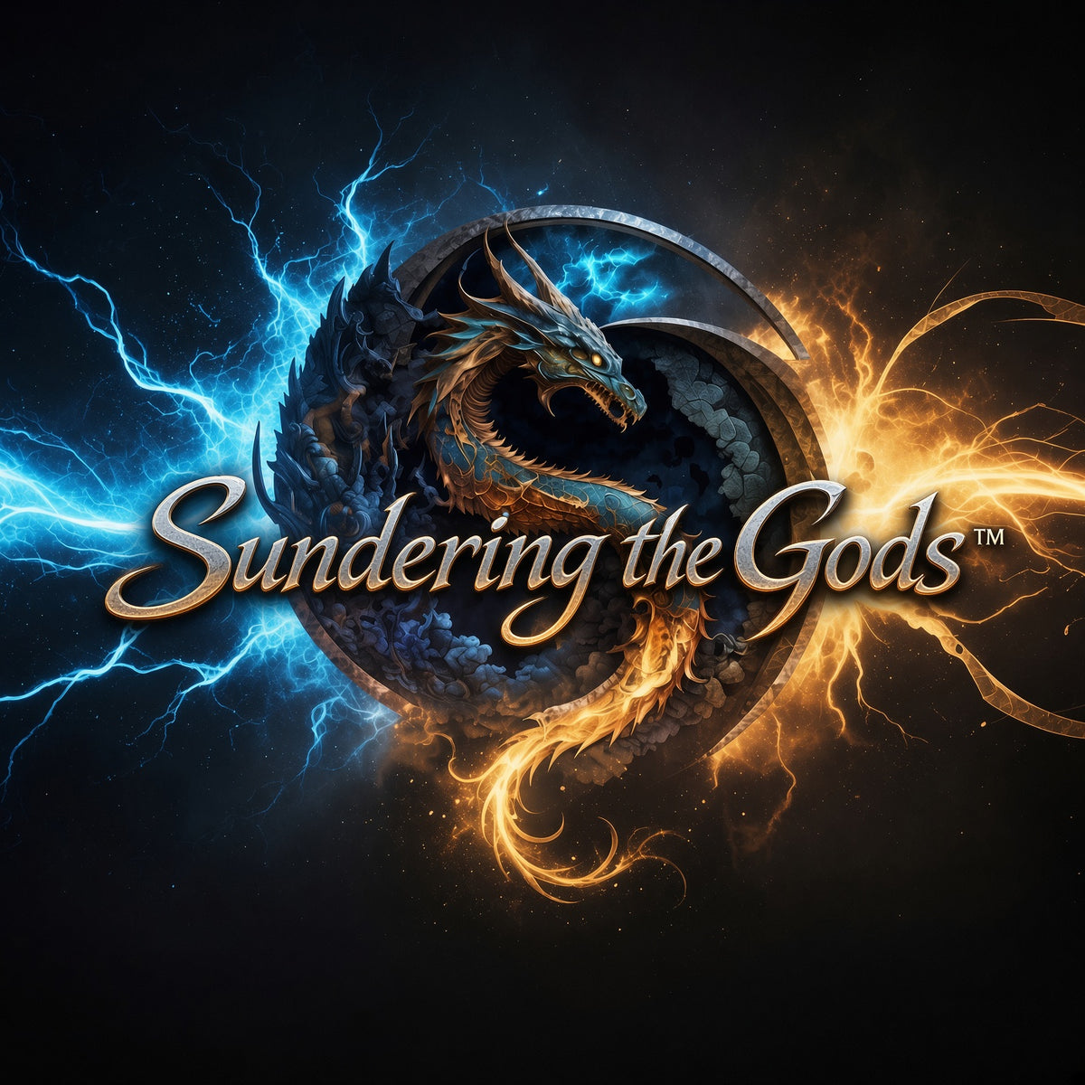 Sundering the Gods World Map 46.5x29.5